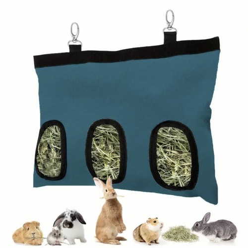 Hanging fabric hay rack bag - hay,