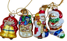 Thomas Pacconi Glass Christmas Ornaments Classics Bells Bear Sleigh Tree Gift