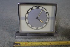 Art Deco style alarm clock believed to be made by KIENZLE 
