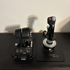 Thrustmaster HOTAS Warthog Joystick & Throttle for PC – Tested & Working