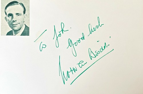 Norman wisdom autograph signed - wisdom,