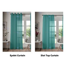 Eyelet Ring Top Voile Curtain