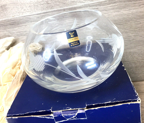 Gleneagles crystal hand - crystal, cut