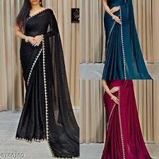 Women's  Art Silk Saree with