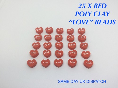 Red love heart - 25, x