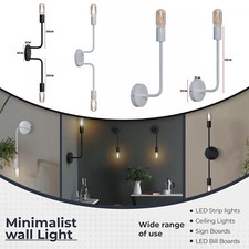 E27 Vintage Industrial Wall