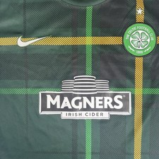 Rare Original Celtic 2014/2015 Away Football Shirt Mens XL