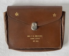 Vintage Leather Mason Masonic
