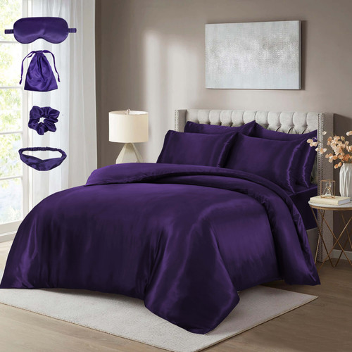 10pcs satin silk bedding - satin,