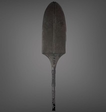 Old Ceremonial Wood Carved Paddle Fiji Early 19th Century