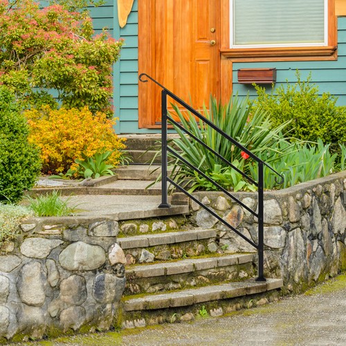 Outdoor iron handrail for - handrail,