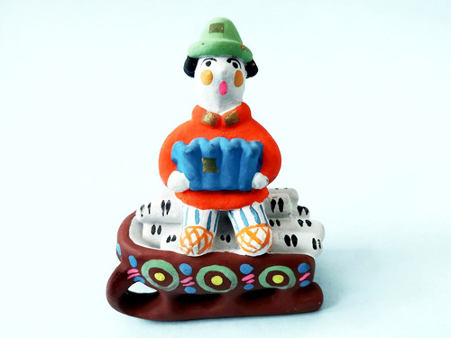 Vtg russian folk dymkovo toy - russian,