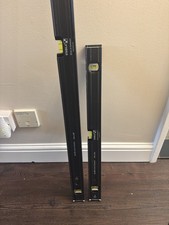 Stabila Dark Shadow 80AS Spirit Level Set - 60cm & 120cm