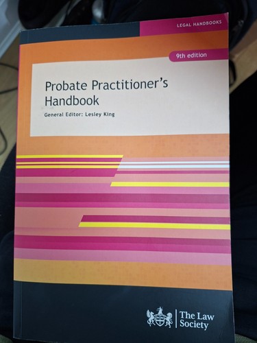 Probate practitioner - probate, practitioner's