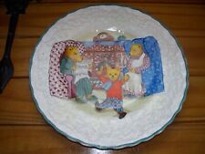 Unique very early hand-painted Rupert Bear Plate Mary Tourtel Alfred Bestall ?