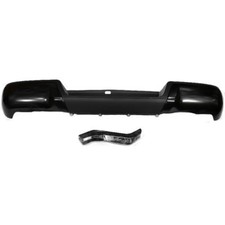 Rear Bumper BLACK With