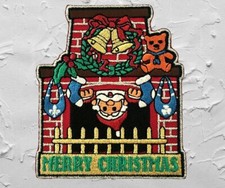 Merry Christmas Sparkly Badge
