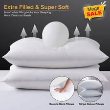 Quilted Pillows Hotel Quality