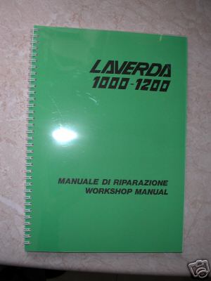 Laverda 1000 1200 workshop - 1000,