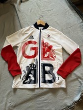 adidas Team GB Marathon Jacket - Great Britain Podium Jacket Women's - size 14 