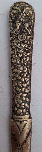Early brass greek letter - early,