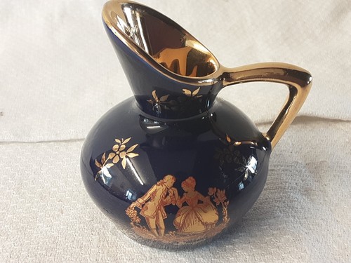 Vintage limoges cobalt blue - vintage,