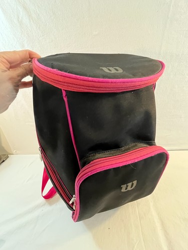 Wilson backpack black pink - wilson,