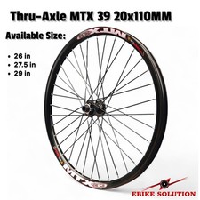 Thru Axle 20mm x 110mm Ebike