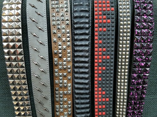 Lowlife vintage leather belt - leather,