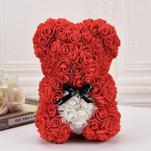 25cm rose teddy bear birthday - teddy,