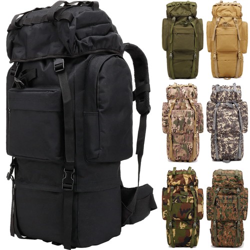65l large tactical backpack - 65l,