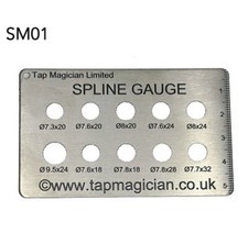 Tap Magician Valve Cartridge Spline Gauge teeth Measuring size Finder Plumbers 