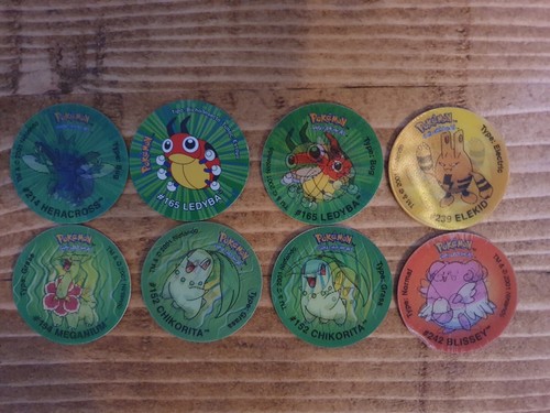 Walkers pokemon tazos 2001 - walkers,