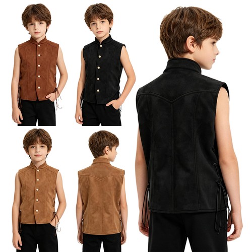Kids boys top - pirate, vest