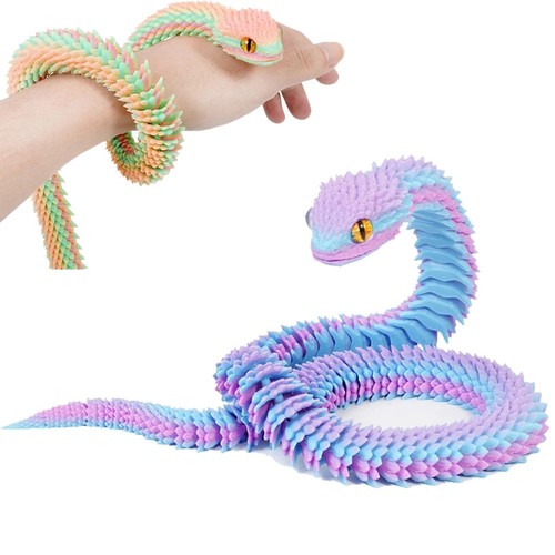 Printed snake luminous - printed,
