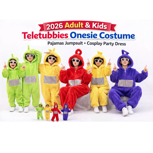 2026 adult teletubbies costume - adult,