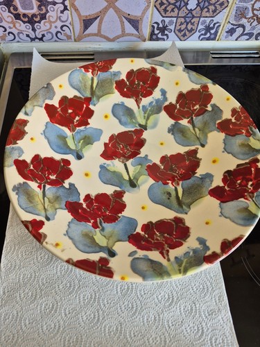 Poole pottery poppy bowl - pottery,