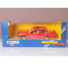 Corgi, 353, BMW Saloon, Red