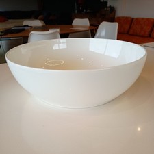  China by Denby White - Large Serving Bowl 25cm D by 8cm H vgc #1 of 3