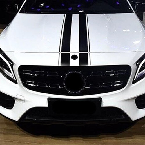 Black car hood - car, decal