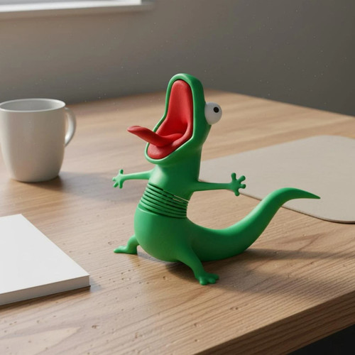 Wobble lizard figurine - wobble, meme