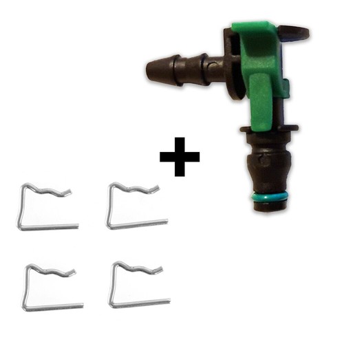 Injector leak off connector - off,