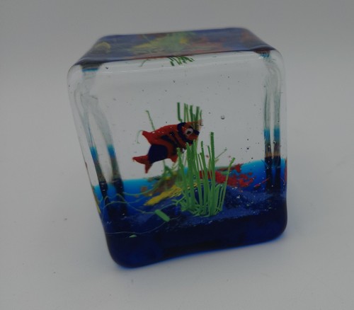 Vintage murano glass fish - vintage,