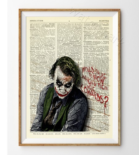 The joker heath ledger - joker,