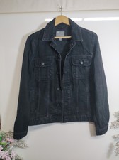 Womens ASOS Black Denim Jacket