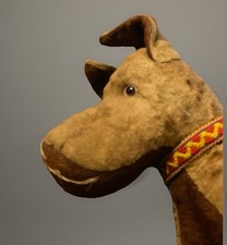 Antique French dog toy  Terrier