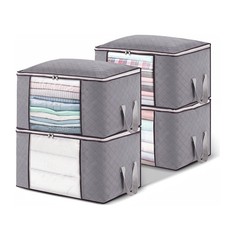 4x Clothes Storage Bags With