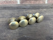 Sets Of 4 Vintage Brass Cabinet Drawer Door Knobs Push Pull Handles