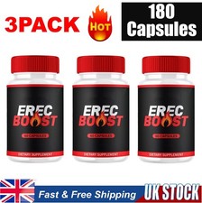 3Pack Erec Boost Pills, Maximize Energy, Vitality & Stamina 180 Capsules?