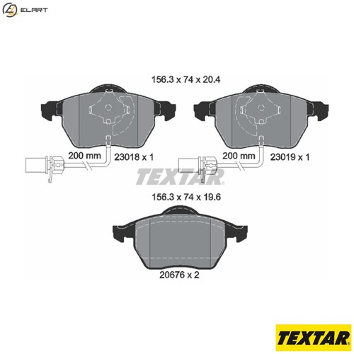 Brake pad set disc - pad,